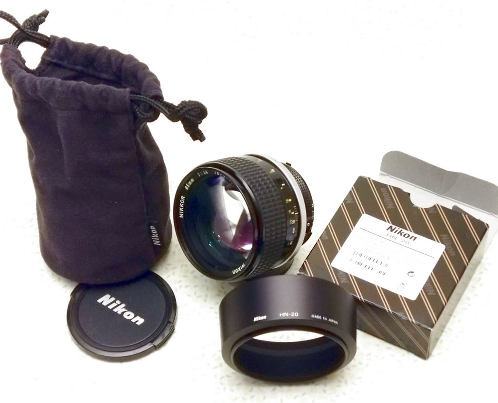 Nikon Nikkor f1.4 85 mm AI-S Manual focus