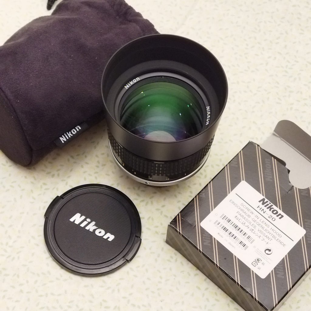 Nikon Nikkor f1.4 85 mm AI-S Manual focus - Image 12
