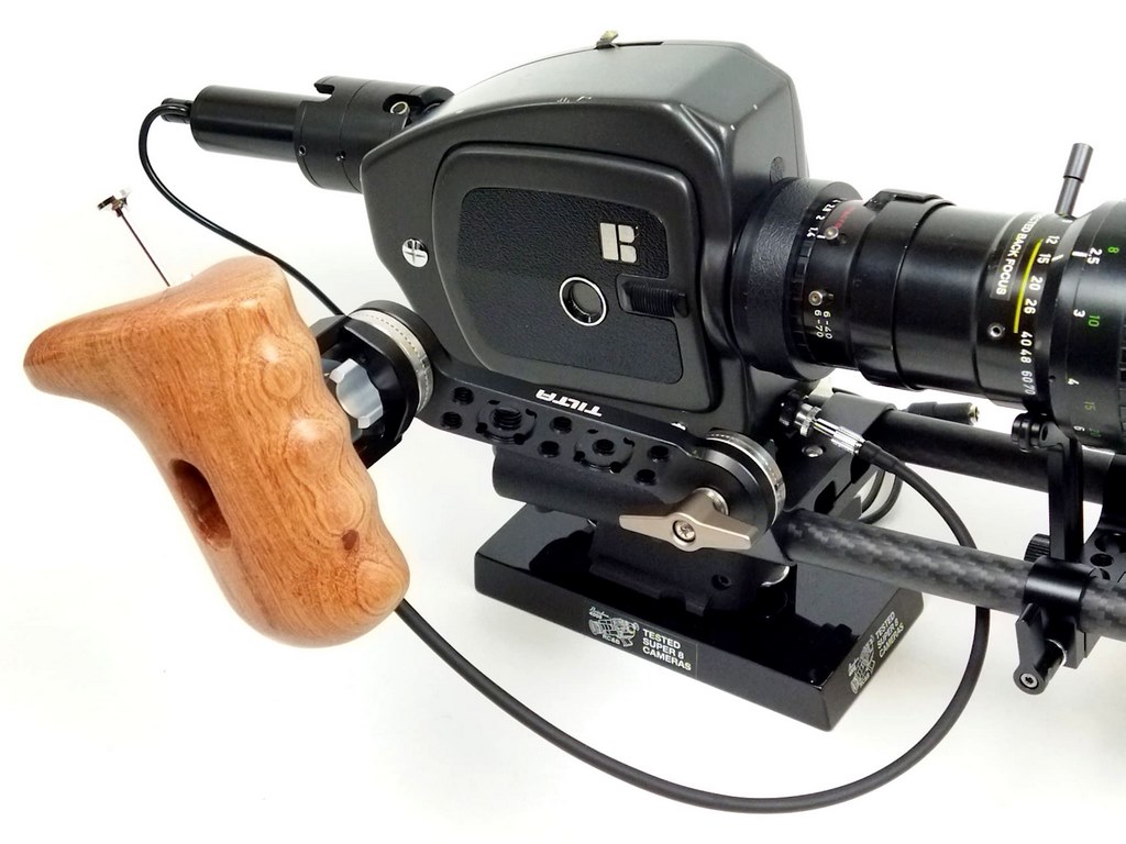 Beaulieu 4008 ZM4 + Matte box + Video-assist + Base + Wooden grip (250MB) - Image 8