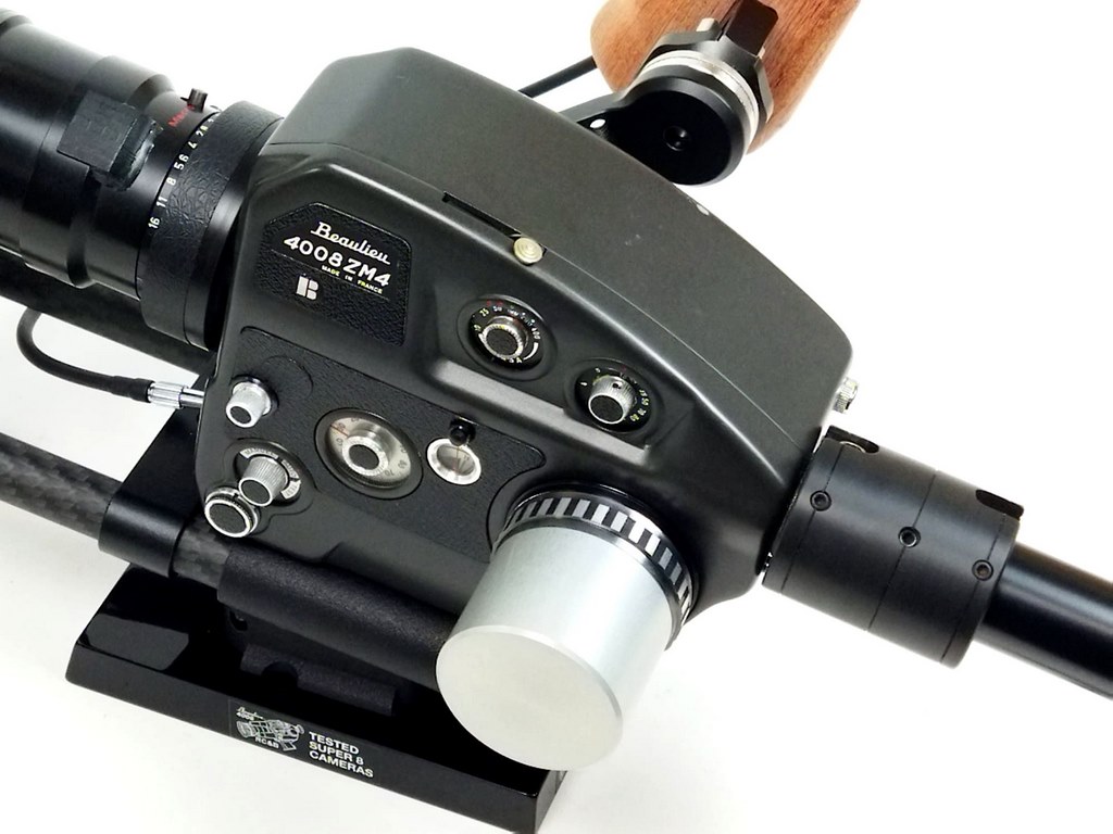 Beaulieu 4008 ZM4 + Matte box + Video-assist + Base + Wooden grip (250MB) - Image 12