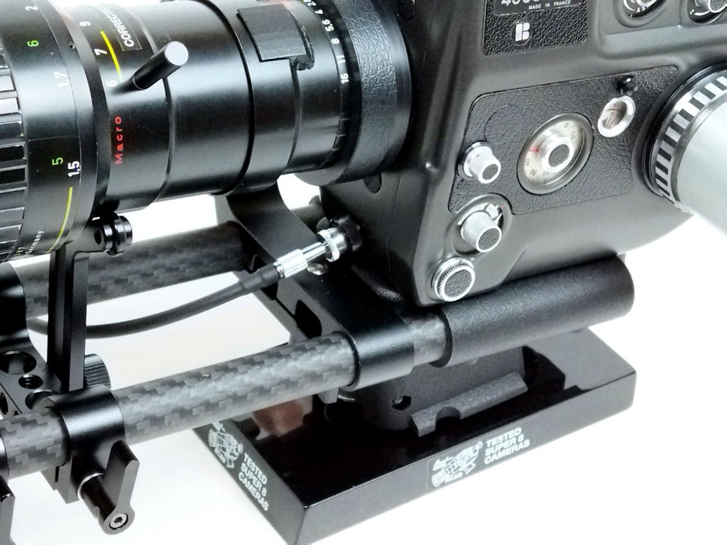 Beaulieu 4008 ZM4 + Matte box + Video-assist + Base + Wooden grip (250MB) - Image 13