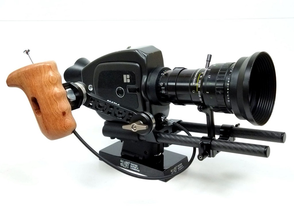 Beaulieu 4008 ZM4 + Matte box + Video-assist + Base + Wooden grip (250MB) - Image 25