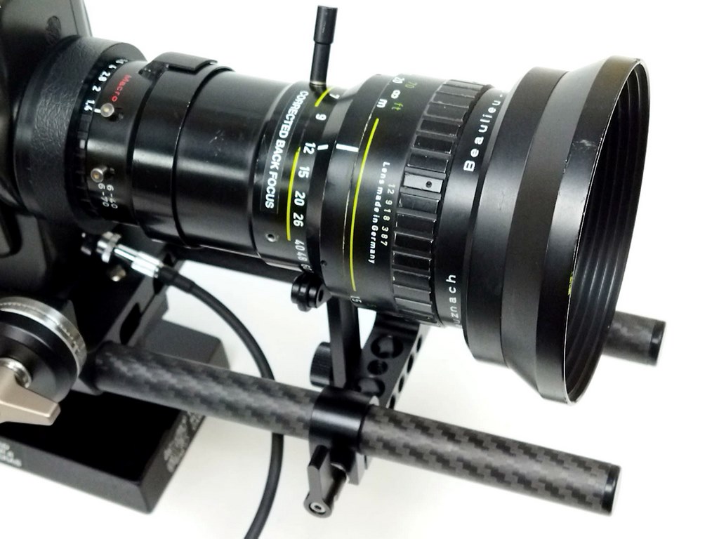Beaulieu 4008 ZM4 + Matte box + Video-assist + Base + Wooden grip (250MB) - Image 27