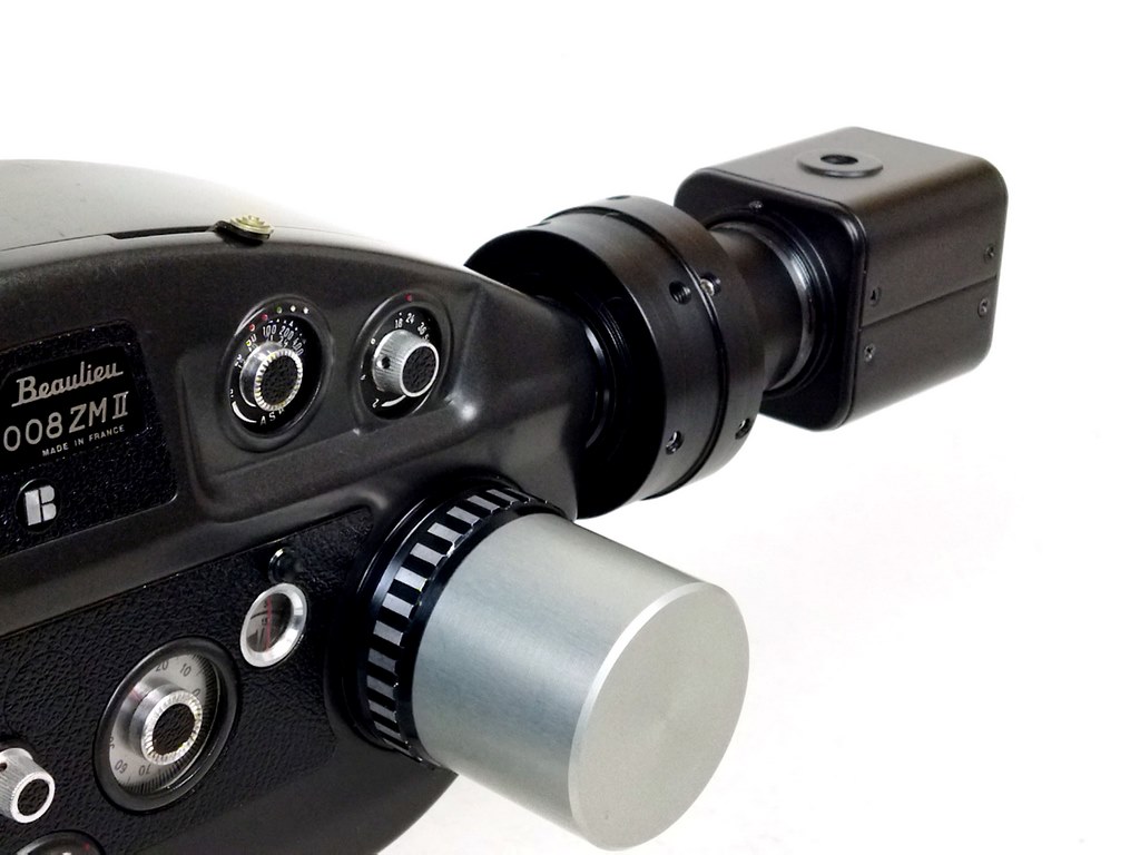 Digital video-assist for Beaulieu 4008 with viewfinder type 1