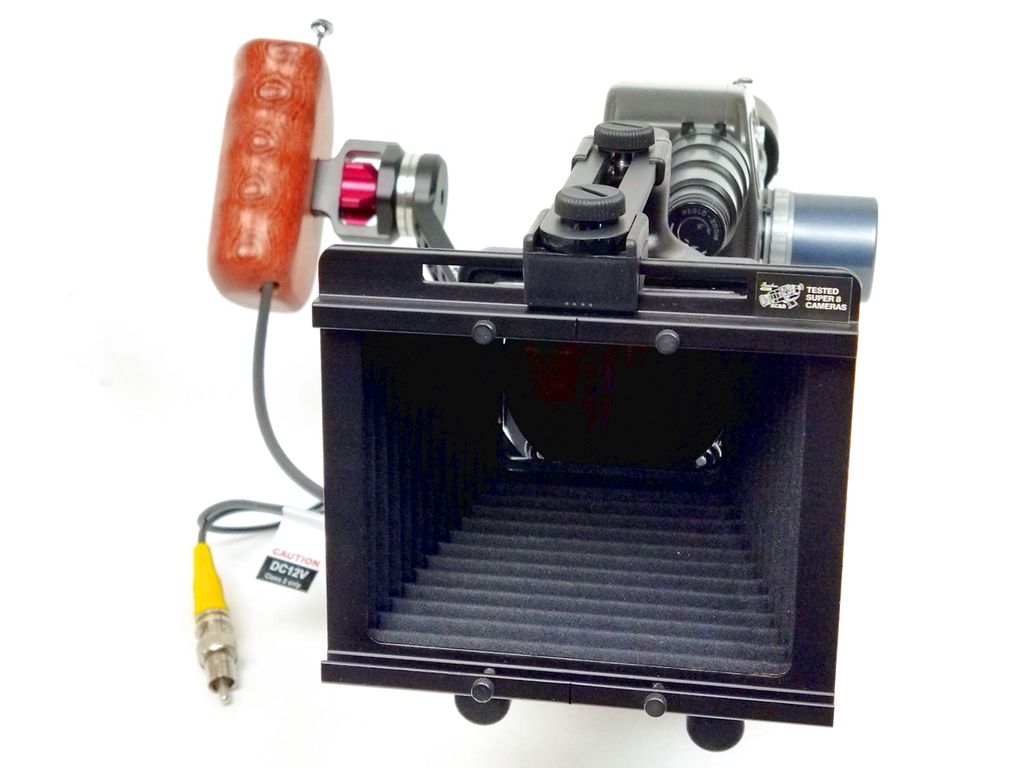 Beaulieu 4008 ZMII + Matte box + Video-assist + Base + Wooden grip (216MB) - Image 11