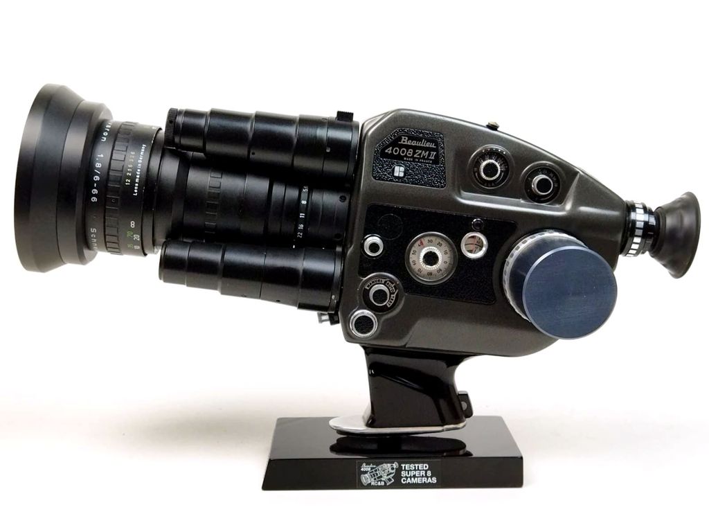 Beaulieu 4008 ZMII + Matte box + Video-assist + Base + Wooden grip (216MB) - Image 14