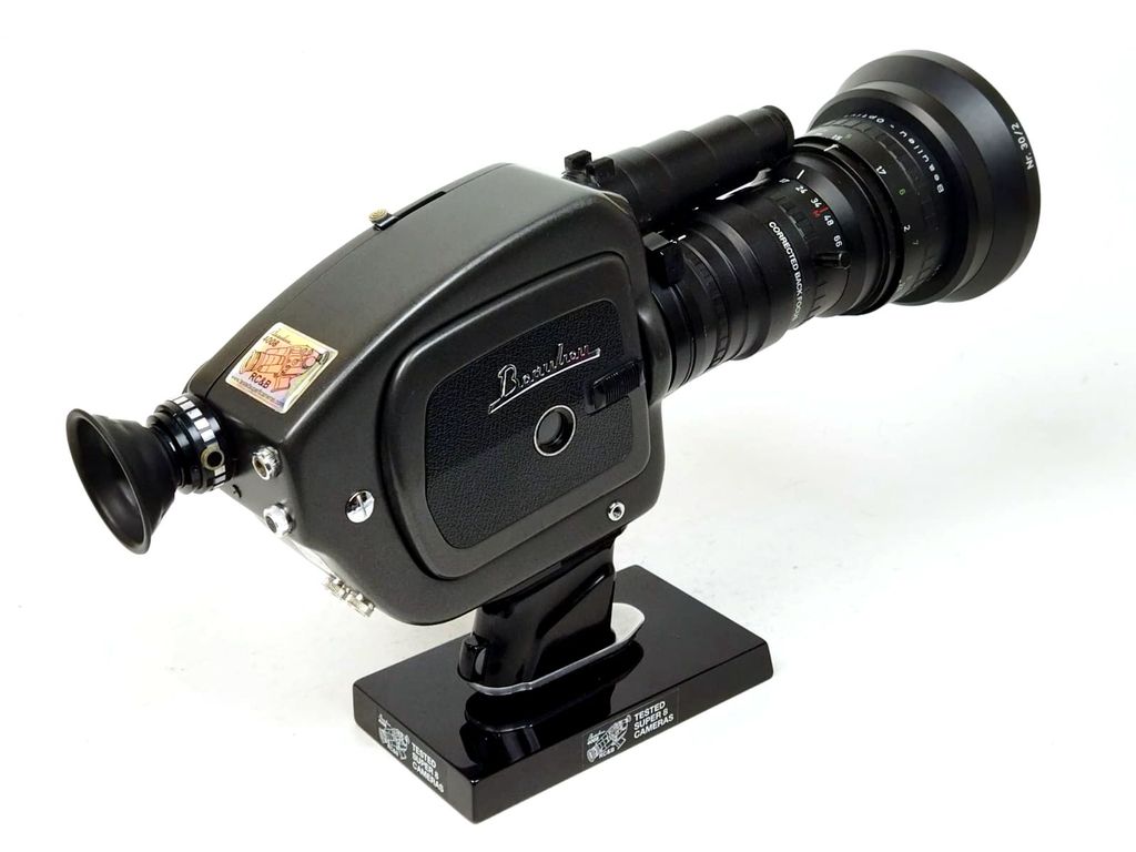 Beaulieu 4008 ZMII + Matte box + Video-assist + Base + Wooden grip (216MB) - Image 18