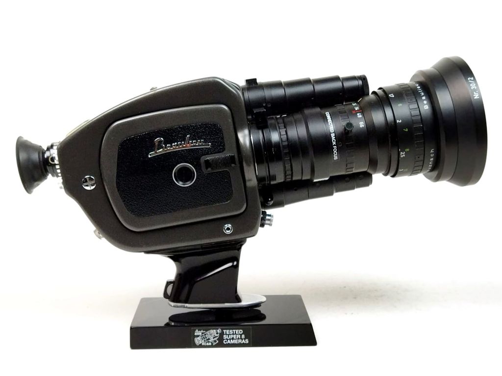 Beaulieu 4008 ZMII + Matte box + Video-assist + Base + Wooden grip (216MB) - Image 19