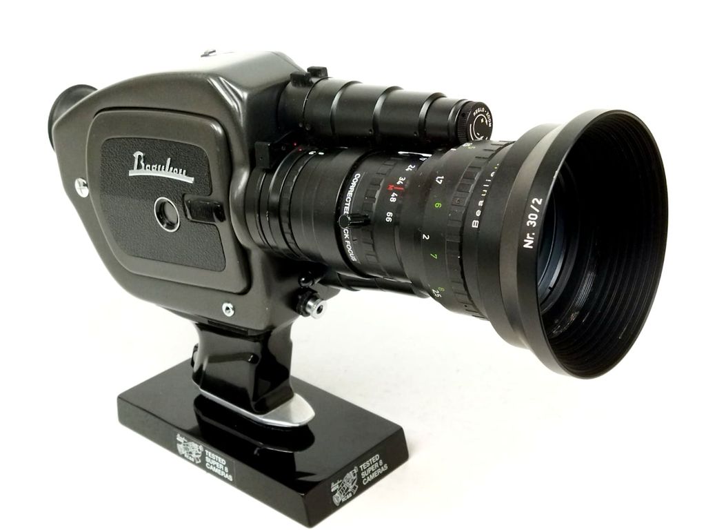 Beaulieu 4008 ZMII + Matte box + Video-assist + Base + Wooden grip (216MB) - Image 20