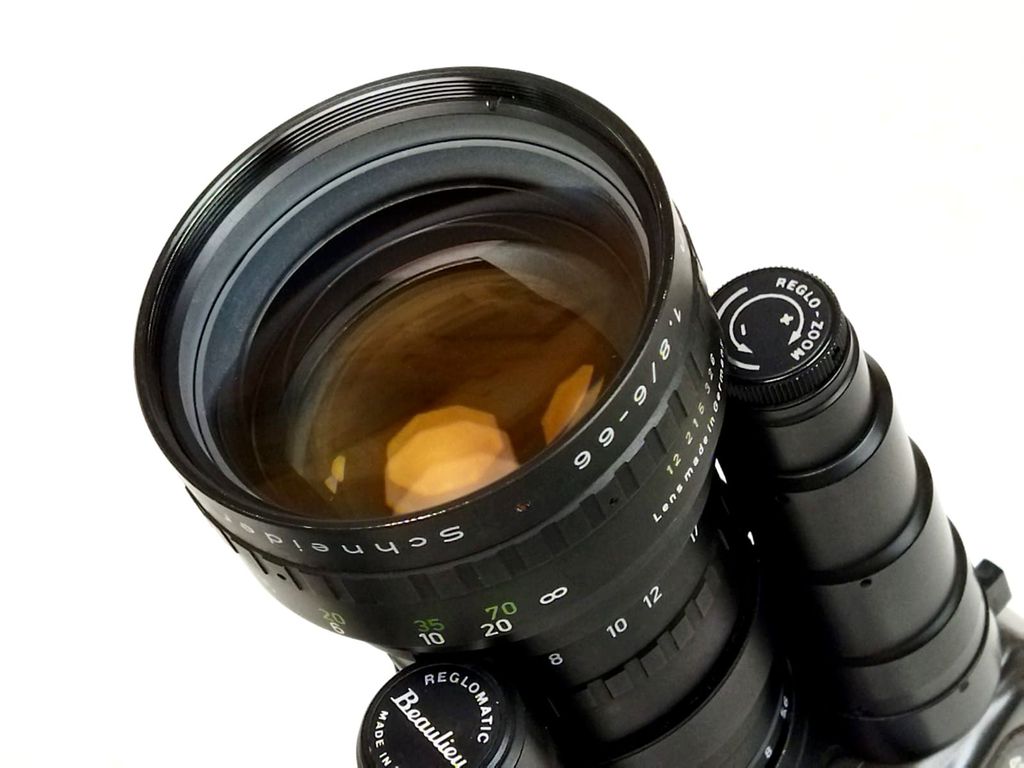 Beaulieu 4008 ZMII + Matte box + Video-assist + Base + Wooden grip (216MB) - Image 25