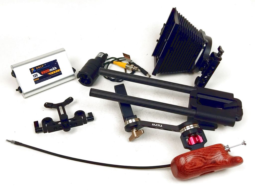 Beaulieu 4008 ZMII + Matte box + Video-assist + Base + Wooden grip (216MB) - Image 29