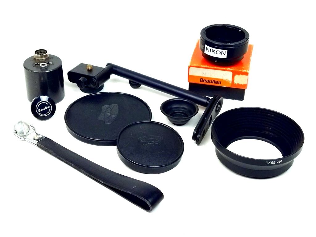 Beaulieu 4008 ZMII + Matte box + Video-assist + Base + Wooden grip (216MB) - Image 30